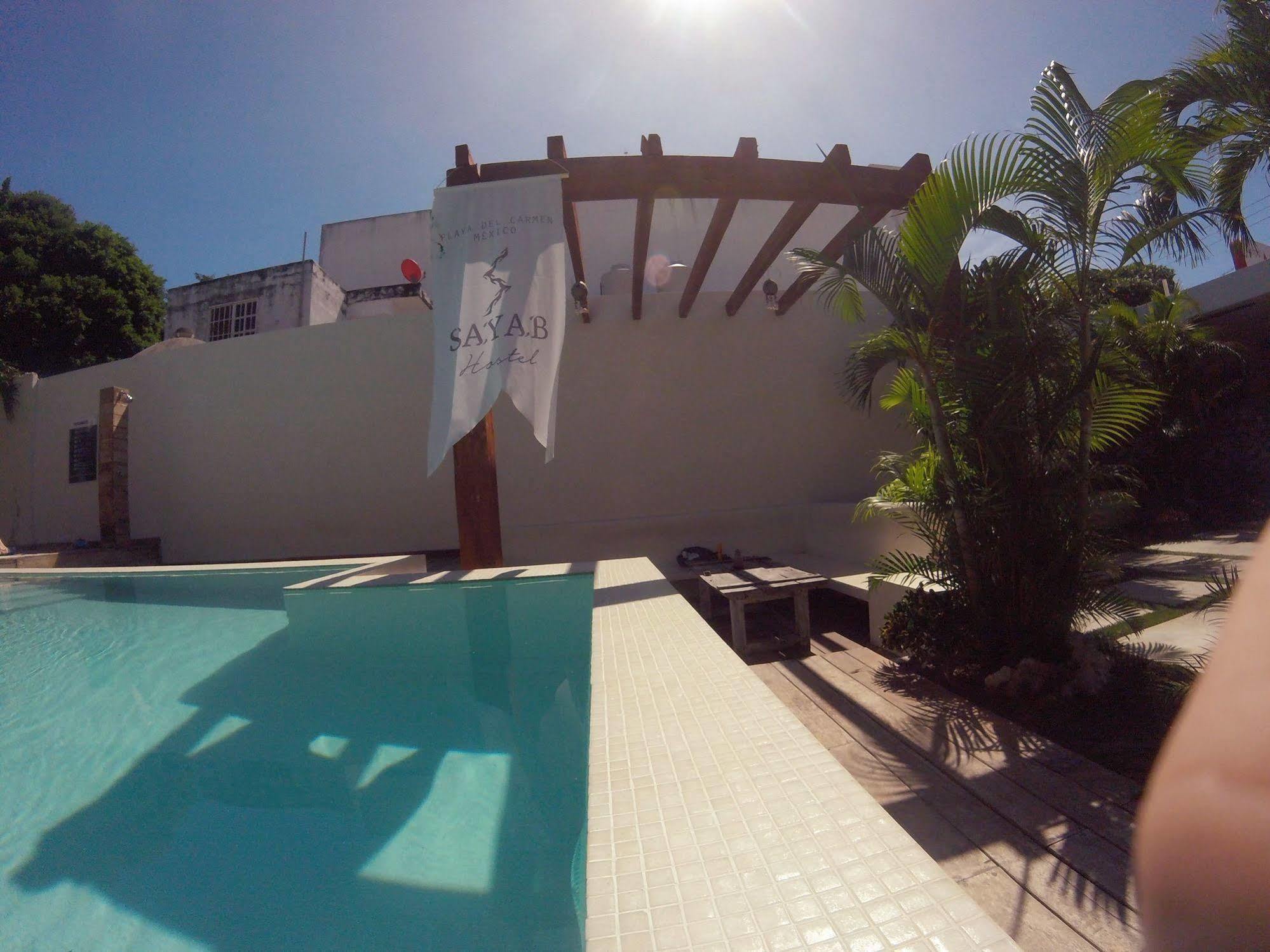 Hostel Sayab Playa del Carmen Exterior foto